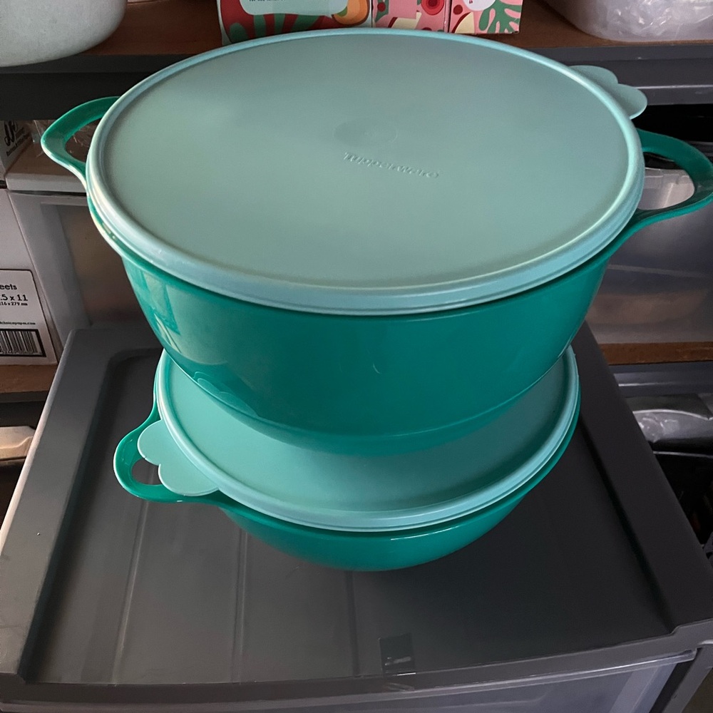 Tupperware Aqua Food Storage Set